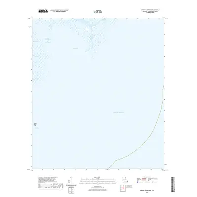 2020 Map of Garden Island Pass, 2020 Print