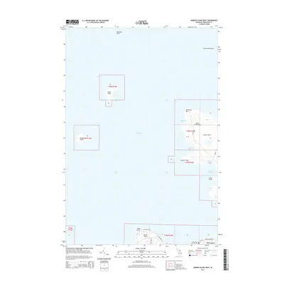 2014 Map of Garden Island West, 2014 Print