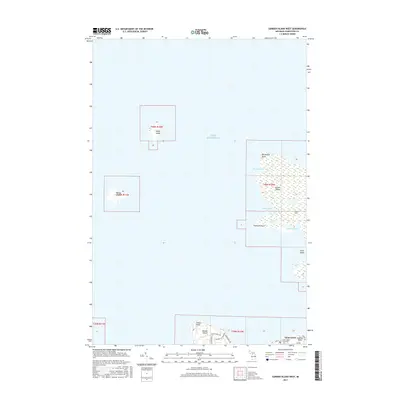2017 Map of Garden Island West, 2017 Print