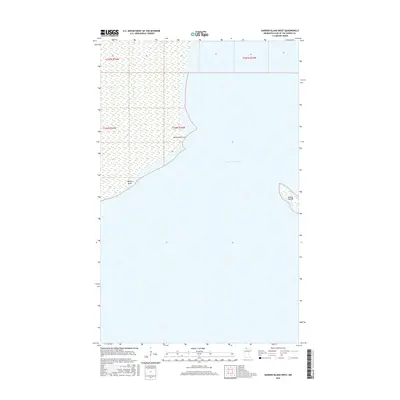 2016 Map of Garden Island West, 2016 Print
