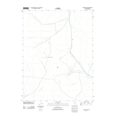 2012 Map of Garden Pass, 2012 Print