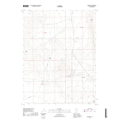 2018 Map of Garden Pass, 2018 Print