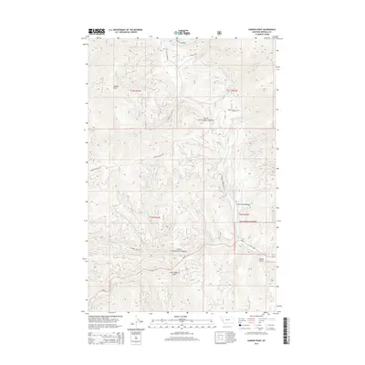 2014 Map of Garden Point, 2014 Print