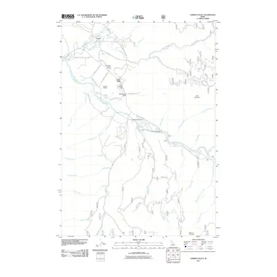 2011 Map of Garden Valley, 2011 Print