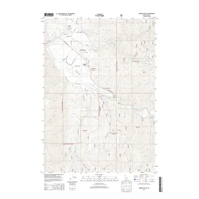 2013 Map of Garden Valley, 2013 Print