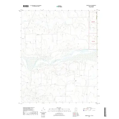 2019 Map of Garden Valley, 2019 Print