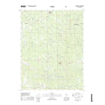 2018 Map of Garden Valley, 2018 Print