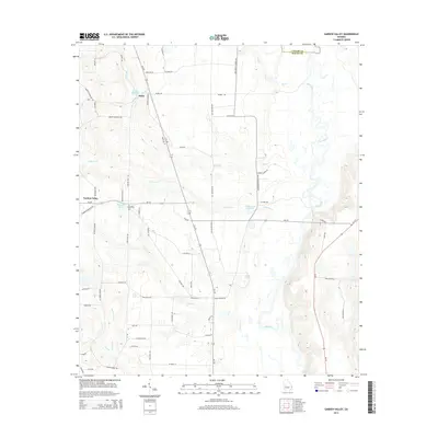 2014 Map of Garden Valley, 2014 Print