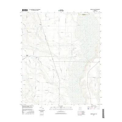 2017 Map of Garden Valley, 2017 Print