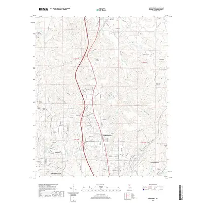 2018 Map of Gardendale, 2018 Print