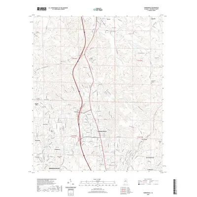 2020 Map of Gardendale, 2020 Print