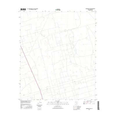 2016 Map of Gardendale NW, 2016 Print