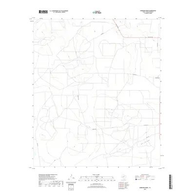 2019 Map of Gardener Draw, 2019 Print