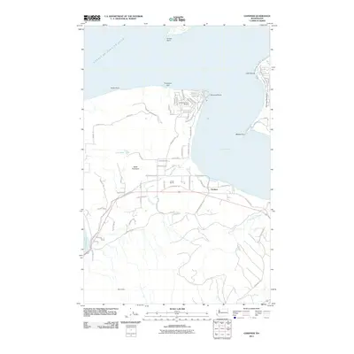 2011 Map of Gardiner, 2011 Print