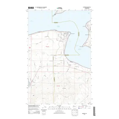 2014 Map of Gardiner, 2014 Print