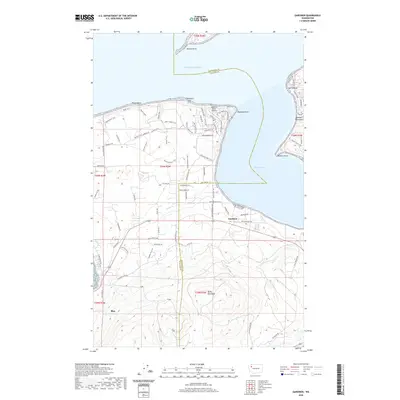2020 Map of Gardiner, 2020 Print