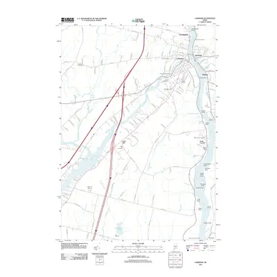 2011 Map of Gardiner, 2011 Print