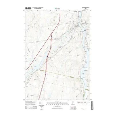 2014 Map of Gardiner, 2014 Print