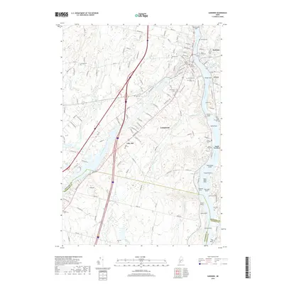 2018 Map of Gardiner, 2018 Print