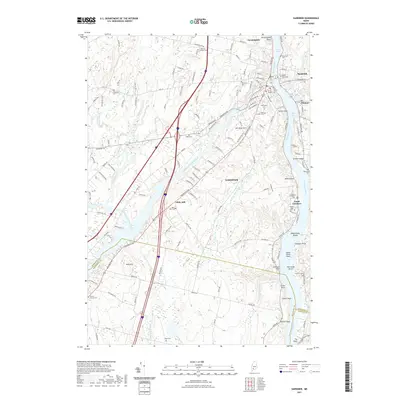 2021 Map of Gardiner, 2021 Print