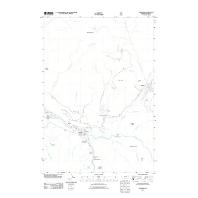 2011 Map of Gardiner, 2011 Print