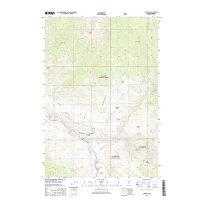 2017 Map of Gardiner, 2017 Print