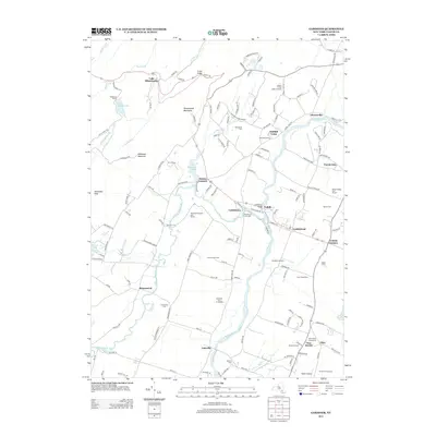 2013 Map of Gardiner, 2013 Print