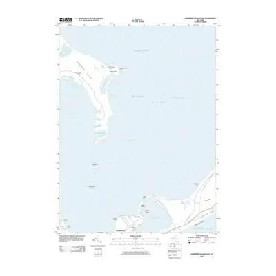 2010 Map of Gardiners Island East, 2010 Print