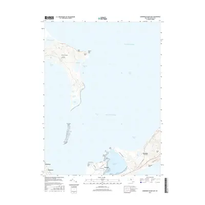 2016 Map of Gardiners Island East, 2016 Print