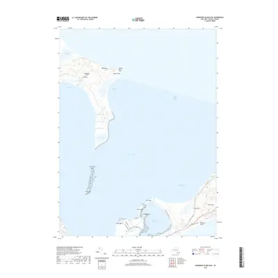 2019 Map of Gardiners Island East, 2019 Print