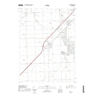 2018 Map of Gardner, 2018 Print