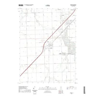 2021 Map of Gardner, 2021 Print