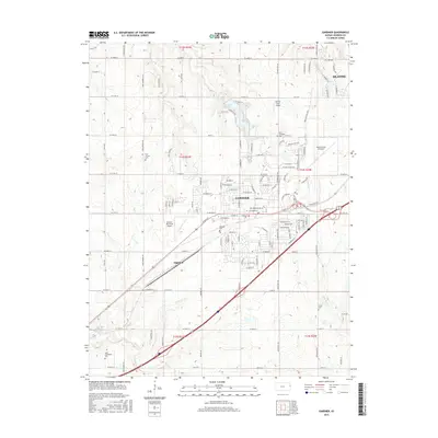 2015 Map of Gardner, 2015 Print