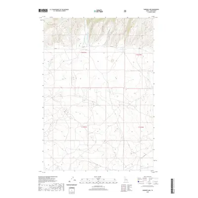 2020 Map of Gardner Lake, 2020 Print