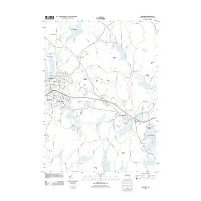 2012 Map of Gardner, 2012 Print