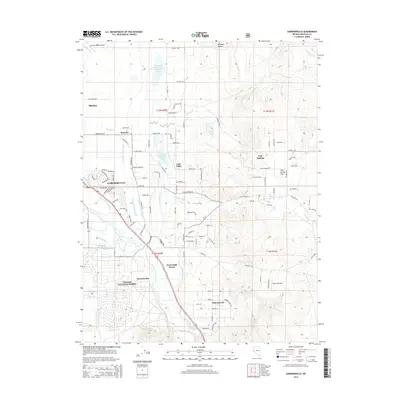 2014 Map of Gardnerville, 2014 Print