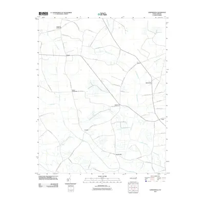 2010 Map of Gardnerville, 2010 Print