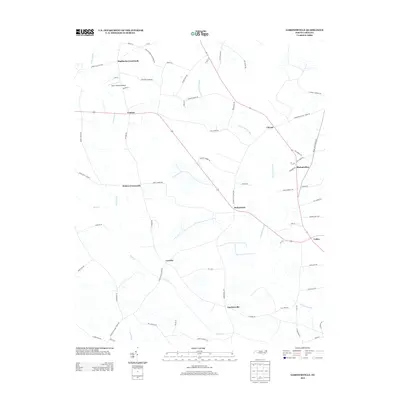 2013 Map of Gardnerville, 2013 Print