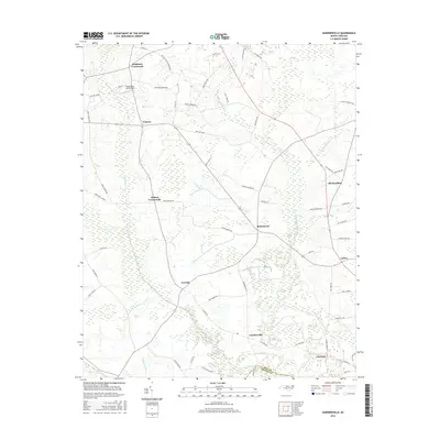 2016 Map of Gardnerville, 2016 Print