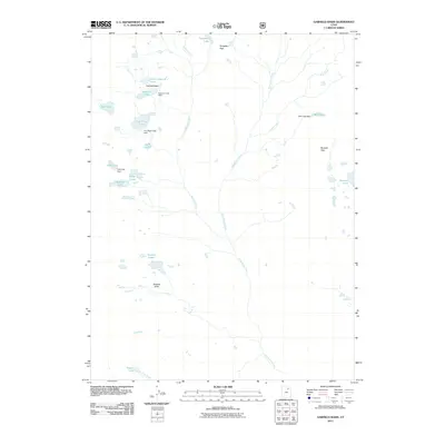 2011 Map of Garfield Basin, 2011 Print