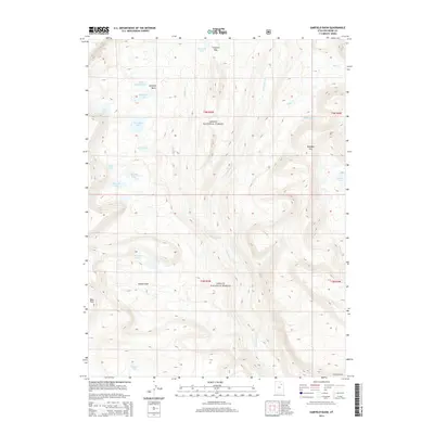 2014 Map of Garfield Basin, 2014 Print