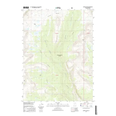 2017 Map of Garfield Basin, 2017 Print
