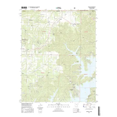 2017 Map of Garfield, 2017 Print