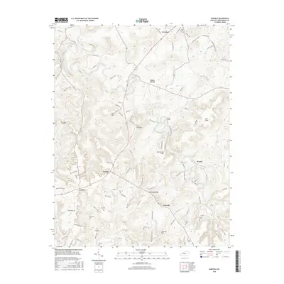 2016 Map of Garfield, 2016 Print