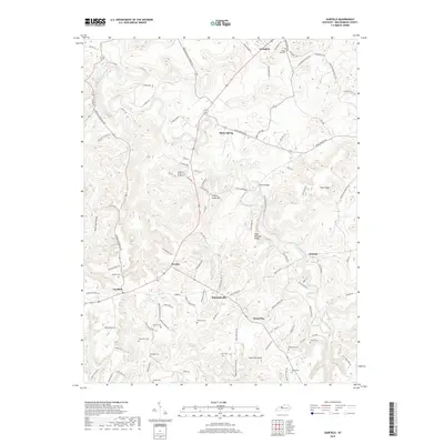 2019 Map of Garfield, 2019 Print