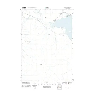 2011 Map of Garfield Canyon, 2011 Print