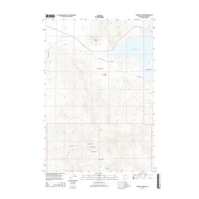 2014 Map of Garfield Canyon, 2014 Print