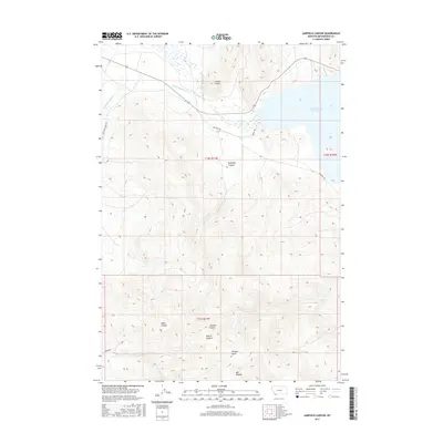 2017 Map of Garfield Canyon, 2017 Print