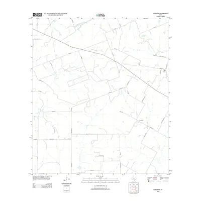 2013 Map of Garfield, 2013 Print