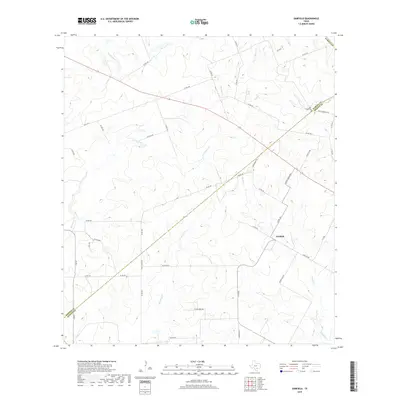 2019 Map of Garfield, 2019 Print